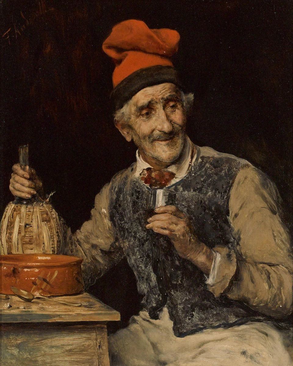 Un buon bicchiere di vino